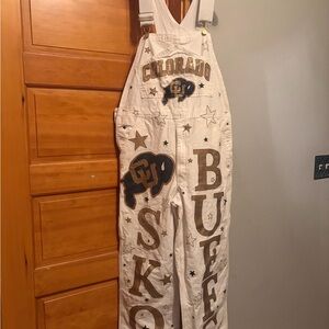 One of a kind Colorado Buffaloes Overalls